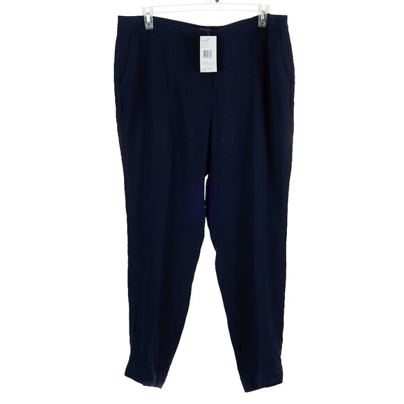 Lafayette 148 New York Royal Blue Clinton Pant Women's Size 18 MSRP $398 NWT - Picture 1 of 8